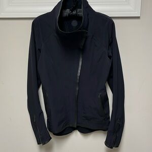 NWOT Lululemon Black Rain Coat